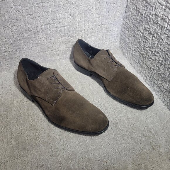 Vagabond Shoemaker Men's Size EU 46 US 13 Brown Java Suede Lace Up Derby Shoes - Picture 6 of 12